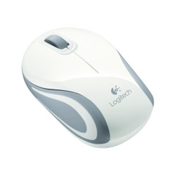 Logitech M187 Mini souris sans fil Blanc 910-002735