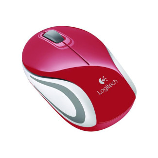 Logitech M187 Mini souris sans fil Rouge 910-002732