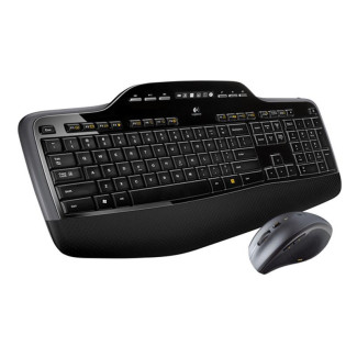 Clavier QWERTY Logitech sans fil Desktop MK710 - 920-002420