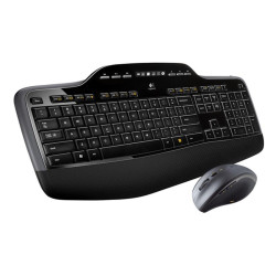 Clavier QWERTY Logitech sans fil Desktop MK710 - 920-002420