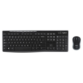 Logitech Clavier QWERTY sans fil Desktop MK270 920-004511