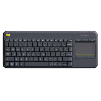 Logitech Clavier QWERTY sans fil  Keyboard K400 Plus Noir - 920-007127