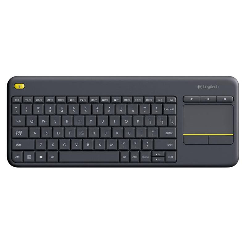 Logitech Clavier QWERTY sans fil  Keyboard K400 Plus Noir - 920-007127