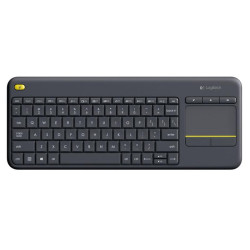 Logitech Clavier QWERTY sans fil  Keyboard K400 Plus Noir - 920-007127