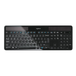 Logitech clavier QWERTY sans fil /solaire  K750 920-002916