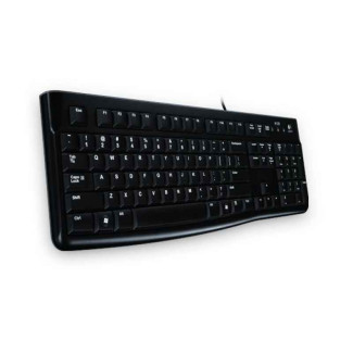 Logitech Clavier QWERTZ K120 USB Noir 920-002489