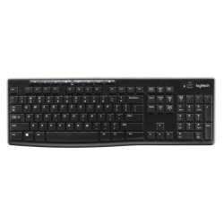 Logitech Clavier QWERTZ sans fil K270 RF Noir 920-003052