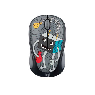 Souris ambidextre sans fil Optique Logitech M238 RF 1000DPI 910-005049