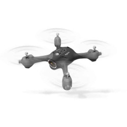 Quadricoptère avec gyroscope + caméra SYMA X23W 2.4G 4 canaux (Noir)