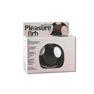 PLEASURE ORB MASSAGER. Imperméable. VIBR. &PULSATING. TPR. Noir