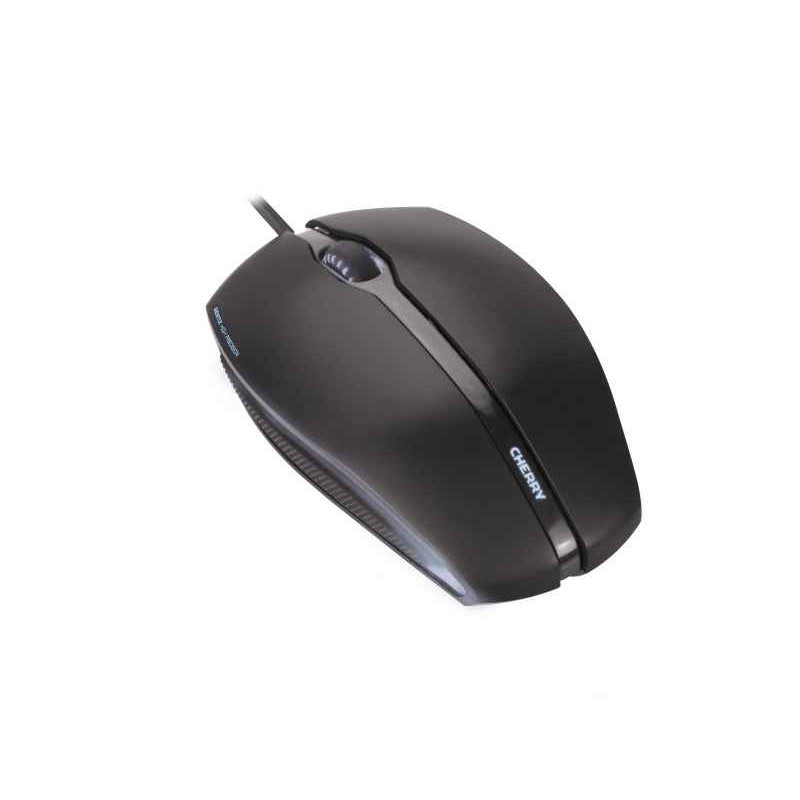 Cherry Gentix Illuminated souris USB Optique 1000 DPI Noir JM-0300