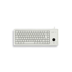 Cherry Slim Line Compact-Keyboard Laser QWERTZ Gray G84-4400LPBDE-0 