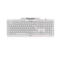 Cherry KC 1000 SC clavier USB QWERTZ Allemand Gris JK-A0100DE-0