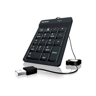 KeySonic ACK-118BK clavier numérique USB Universel Noir 22084