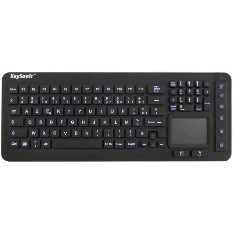 Tas Keysonic KSK-6231INEL Clavier industriel AZERTY W-dicht bl BULK 28089