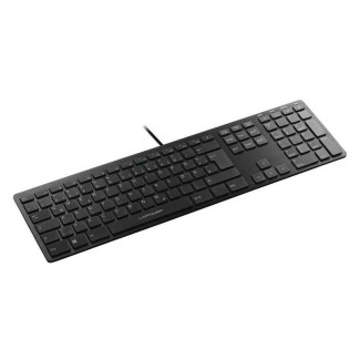 LC Power LC-KEY-5B-ALU clavier USB QWERTZ Allemand Noir LC-KEY-5B-ALU