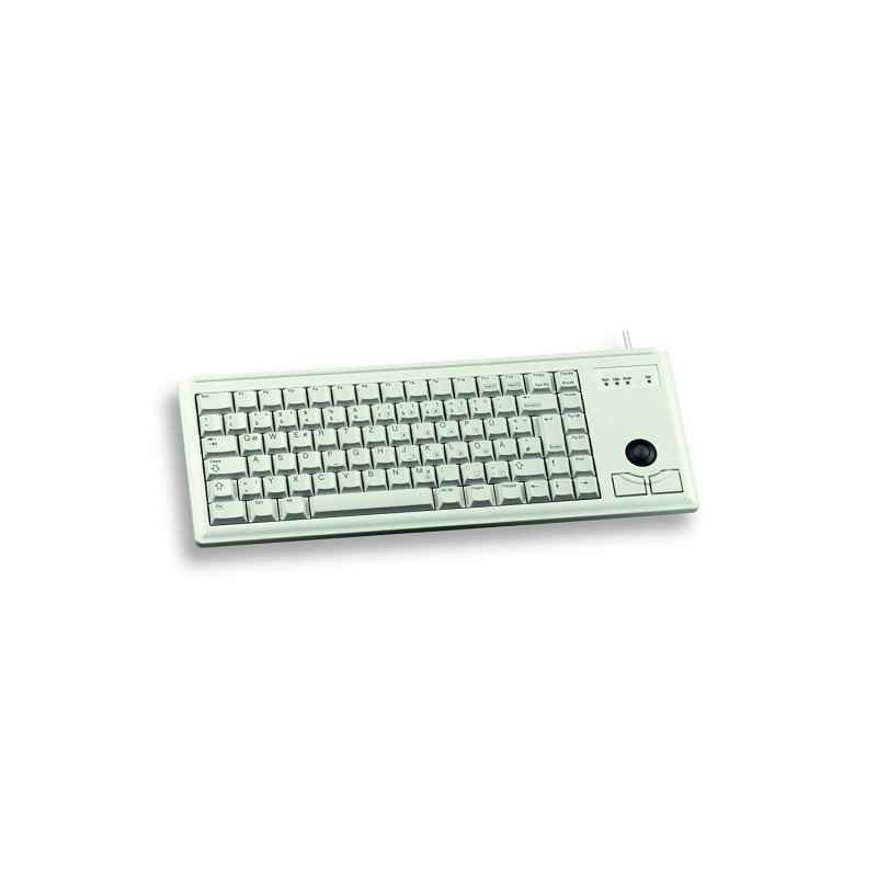 Clavier avec Trackball Cherry gris US-Angl. Tas CHERRY G84-4400LUBUS-0