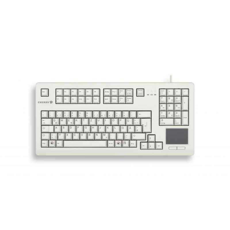 Tas CHERRY G80-11900LUMEU-0 USB light grey US Layout G80-11900LUMEU-0