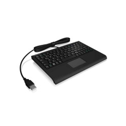 KeySonic Mini Tastatur USB ACK-3410 Keyboard QWERTZ 60377