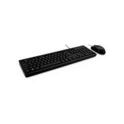 Inter-Tech KB-118 EN USB QWERTY Anglais 88884076 Noir