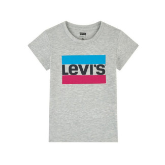 Maglia a Maniche Corte Bambino Levi's Sportswear Logo Tee Grigio