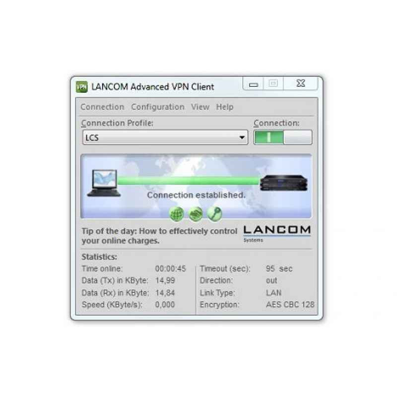 Lancom Advanced VPN Client (Windows) 61604