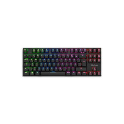 Sharkoon PureWriter TKL RGB USB Allemand 4044951021512 Noir 