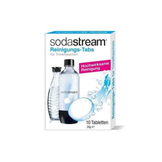 SodaStream Tablette de nettoyage pour bouteilles PET (10 Pcs)