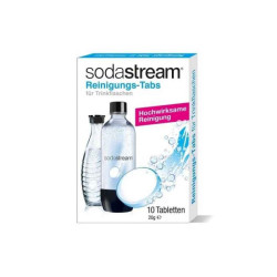 SodaStream Tablette de nettoyage pour bouteilles PET (10 Pcs)