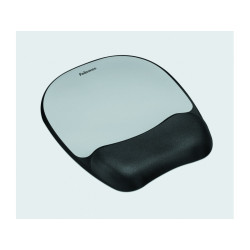 Mauspad Fellowes Memory Foam Handgelenkauflage Silberstreife 9175801