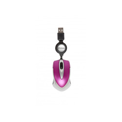 Verbatim USB Maus Go Mini Optical Travel hot pink retail 49021