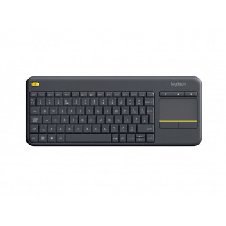 Logitech Wireless Touch Keyboard K400 Plus Black UK-Layout 920-007143