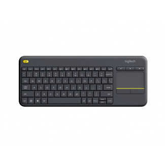 Clavier tactile sans fil Logitech K400 Plus Noir Disposition US-INT\'L 920-007145