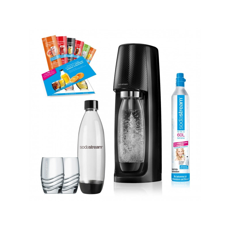 SodaStream Easy Promopack black