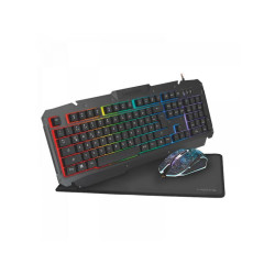 Ensemble LogiLink Gaming clavier & souris + Tapis de souris QWERTZ ID0185