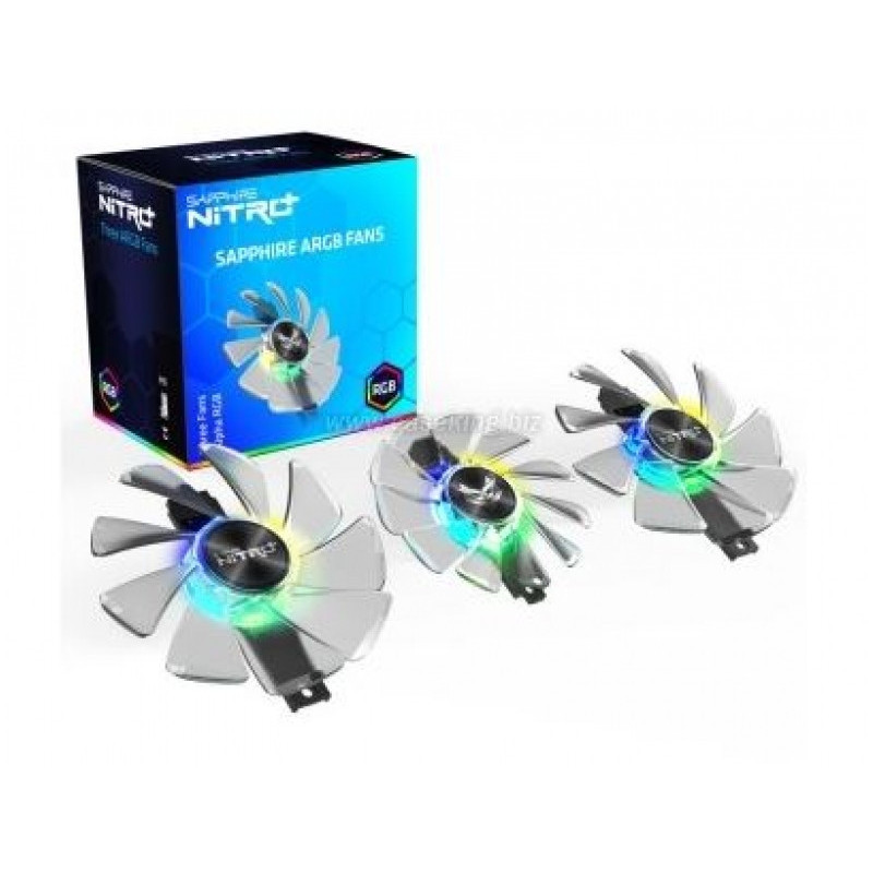 VGA Zubehör SAPPHIRE GEAR ARGB FAN (3 IN 1) FOR NITRO+ RX 5700 SERIES LITE | Sapphire - 4N004-03-20G