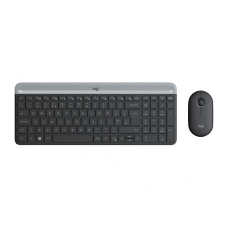 Logitech Ensemble clavier souris MK470 sans fil DE noir 920-009188