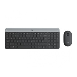 Logitech Ensemble clavier souris MK470 sans fil DE noir 920-009188