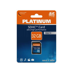 SDHC 32GB Platinum CL10 Blister 