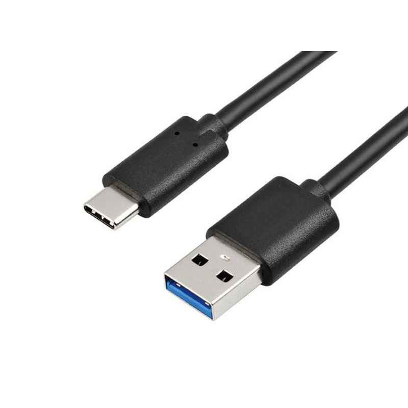 Reekin USB 3.0 Cable - Male-Type-C - 1.0 Meter (Noir) 