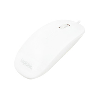 Souris LogiLink USB Optical Scroll 1000dpi blanc ID0062