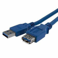 Cavo USB Startech USB3SEXT1M           USB A Azzurro