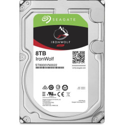 Seagate Disque dur Interne 8TB IronWolf 7200RPM 256MB ST8000VN004