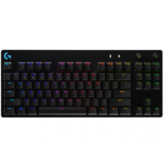 Logitech G PRO Clavier switchs mécaniques LED RGB Noir INT\'L-Layout 920-009392