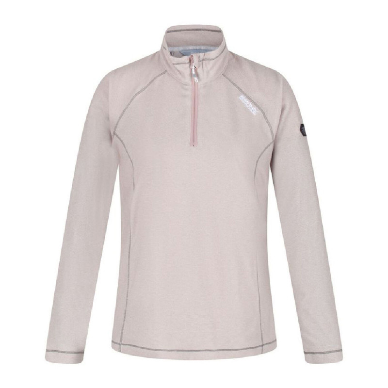 Maglia in Pile Regatta Montes Lightweight Half-Zip Rosa chiaro