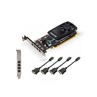 PNY VGA Quadro P1000 v2 4GB DVI GDDR5 VCQP1000DVIV2-PB