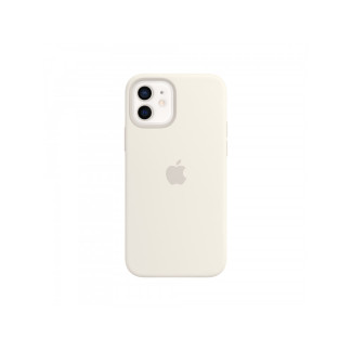 Apple Silikon Case mit MagSafe für iPhone 12/12 Pro white- MHL53ZM/A