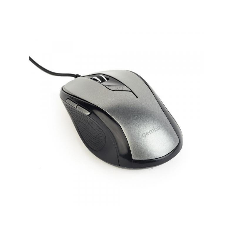 Gembird Souris optique. noir/gris - MUS-6B-01-BG