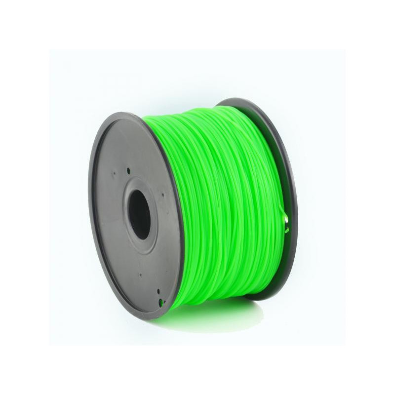 Gembird ABS Filament Vert Lumineux. 1.75 mm. 1 kg - 3DP-ABS1.75-01-LG