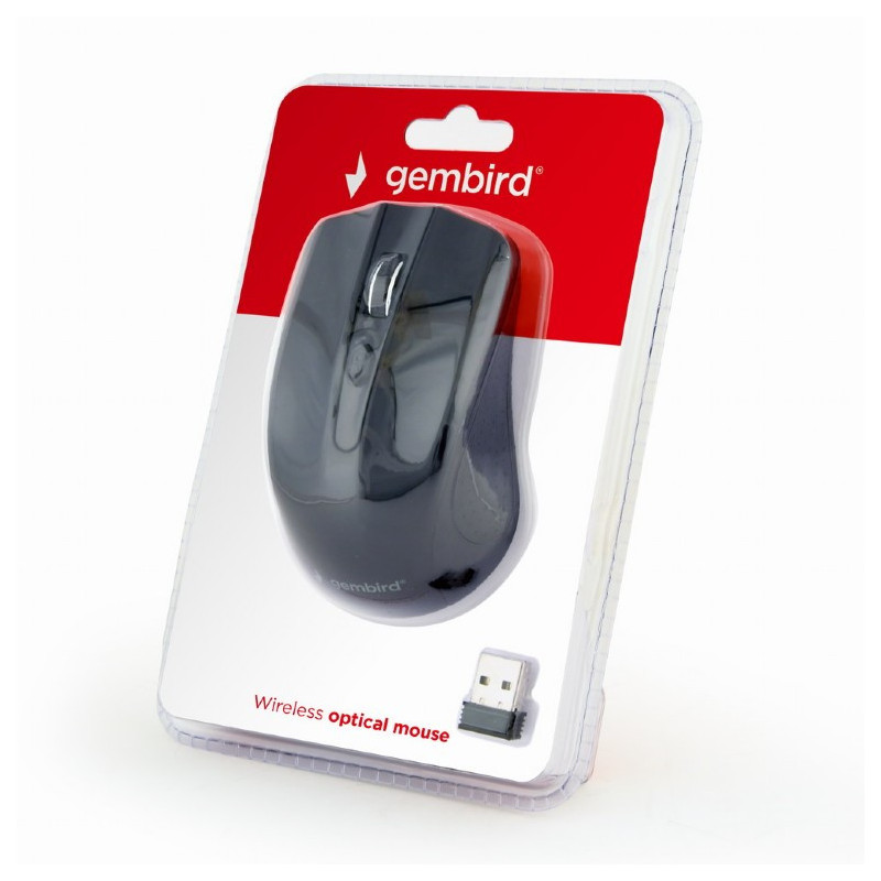 Gembird Souris optique sans fil. noir - MUSW-4B-04